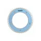 Csepel Teta Hajtótárcsa Kerékpárra Alu 1/8" Bcd:130mm Festett 46T