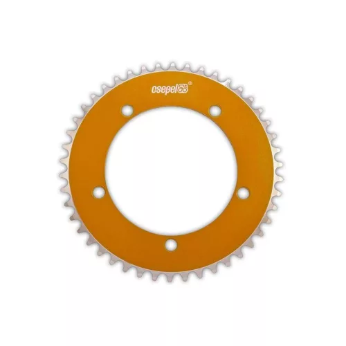 Csepel Teta Hajtótárcsa Kerékpárra Alu 1/8" Bcd:130mm Festett 48T