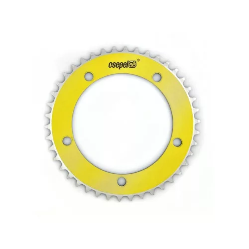 Csepel Teta Hajtótárcsa Kerékpárra Alu 1/8" Bcd:130mm Festett 48T