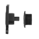 Hajtómű Kerékpárra Alu 172,5mm 34/50T Integrált Fekete