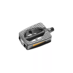   Pedál Kerékpárra 9/16" Non-Slip Műanyag Union Sp-809 Golyós + Prizma Fekete/Szürke