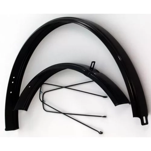 Kerékpár Sárvédő E+H+Pálca 26" Acél Mtb Fekete Hazai