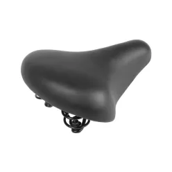 Nyereg Kerékpárra Ventura City Rugós 245X210Mm Fekete