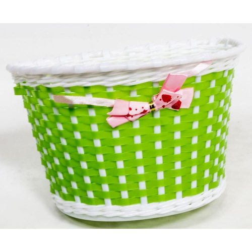 Kosár Kerékpárra Gyermek Műanyag Első 22x15x15 Masnis