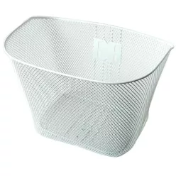Kosár Kerékpárra Első Acél 35 x 25,5 cm 26/24 Fehér