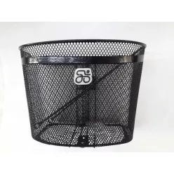  Kosár Kerékpárra Elsö Csepel Logó Fekete Sűrűszövésű