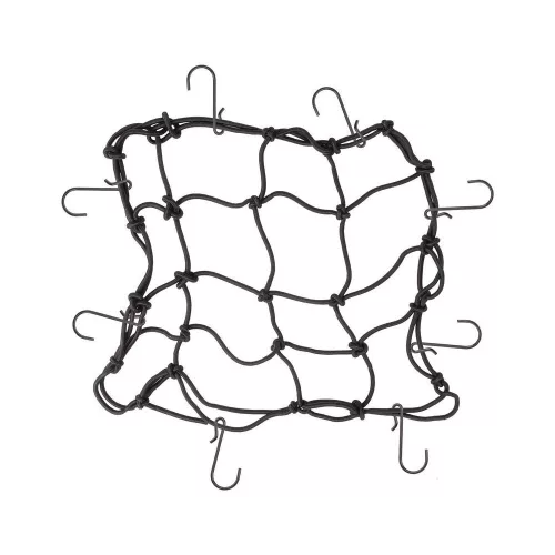 Gumipók Hálós 8 Akasztóval 25cm Fekete Ventura