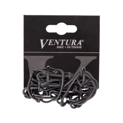 Gumipók Hálós 8 Akasztóval 25cm Fekete Ventura