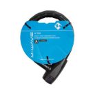 Kerékpár Lakat Páncél Kulcsos 18x800mm Füstszínű M-Wave