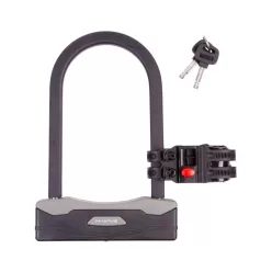 Kerékpár Lakat U + Tarto Kulcsos 165X247 15Mm M-Wave