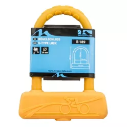 Kerékpár Lakat U 142X189Mm Szilikonos Kulcs M-Wave