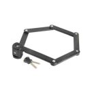 Kerékpár Lakat Hajtogatós Kulcsos 875Mm + Tarto Fekete  M-Wave