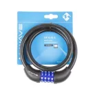 Kerékpár Lakat Spirál Számzáras 12X1000mm Szilikon M-Wave