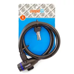 Kerékpár Lakat Csepel Kábel Spirál 15X800Mm Kulcsos
