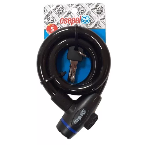 Kerékpár Lakat Csepel Kábel 15X800Mm Kulcsos Fkt