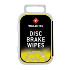 Weldtite Kerékpáros Tárcsafék Törlőkendő 6Db/Garn