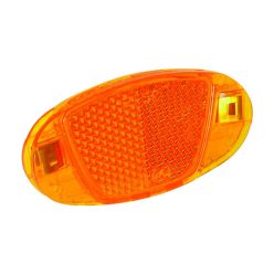 Kerékpár Küllöprizma Ovál Sárga Fémbetétes