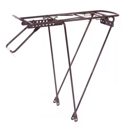 Csomagtartó Kerékpárra Acél Fekete