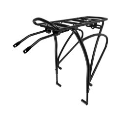   Csomagtartó Kerékpárra 24-29" Alu Állithato T.Fék Fkt (Kina) Fekete