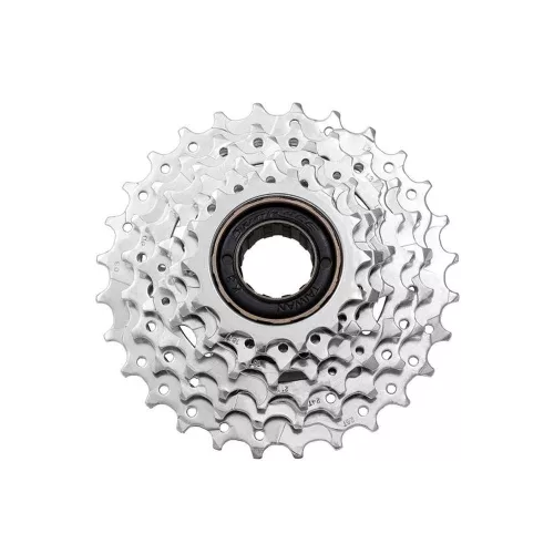 Racsni Kerékpárra 6-os Sunrace Mfm2A 14-28T Indexes Króm