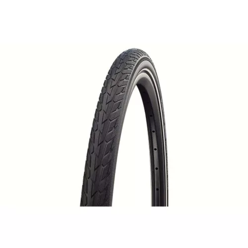 Kerékpár Külső Gumi 26X1,75 (47-559) Schwalbe Road Cruiser Hs484 Fekete Reflexcsíkos
