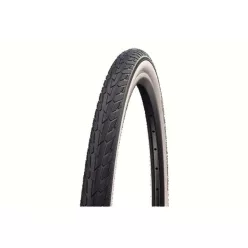   Kerékpár Külső Gumi 26X1,75 (47-559) Schwalbe Road Cruiser Hs484 Fehér Oldalfal
