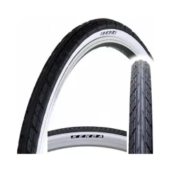   Kerékpár Külső Gumi 700X38C (40-622) Kenda K198 Eurotour Fehér Oldalfal