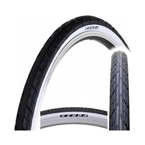 Kerékpár Külső Gumi 700X38C (40-622) Kenda K198 Eurotour Fehér Oldalfal
