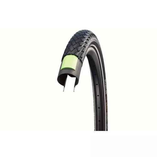 Kerékpár Külső Gumi 20X1,75 (47-406) Schwalbe Marathon Hs620 Fekete Reflexcsíkos