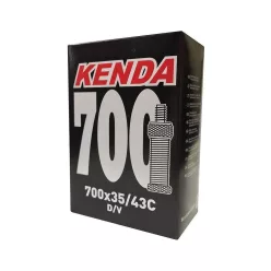   Kerékpár Belső Gumi Kenda 700 x 35/43C Hagyományos szelep = Normál, Dunlop, Woods, Angol, DV