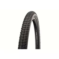   Kerékpár Külső Gumi 26X2,00 (50-559) Schwalbe Marathon Plus Tour Hs619 Fekete Reflexcsíkos