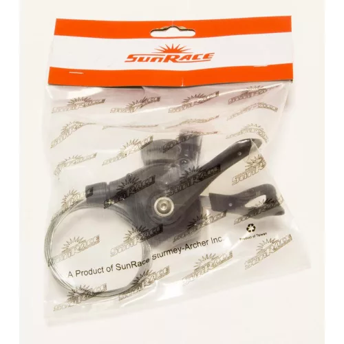 Váltókar Kerékpárra Jobb 7 Sp Sunrace Dlm403 Fekete