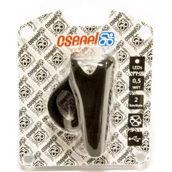   Lámpa Kerékpárra Elsö Usb Szilikon 1Led 2F Csepel Urban-F