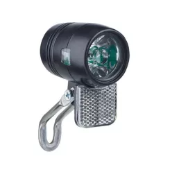   Lámpa Kerékpárra Elsö 6V Agyd+Kap Sport Eco 1Led 20Lux Fekete