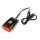 Villogo Hátso Usb 2Led 3Funk Fekete Kerékpárra