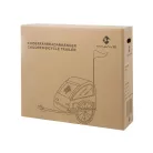 Kerékpár Utánfutó Acél Gyermekszáll+Öcs.Max:20Kg M-Wave