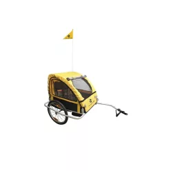   Kerékpár Utánfutó Gyermekszállító Alu Összecsukható 20" Kerék (Max 20Kg) M-Wave