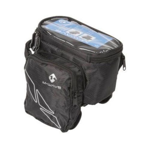 Kerékpár Táska Vázra+Telefontartó 'Rotterdam Top Sb' Szürke M-Wave