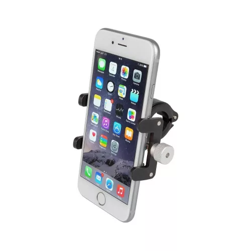 Kerékpár Kormányra Telefon És Navigáció Tartó Alu Fekete M-Wave