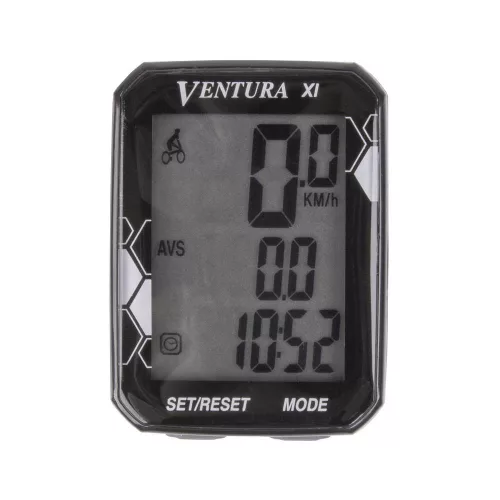 Kerékpár Computer Ventura 11 Funkcios Fekete