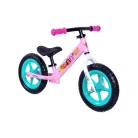 Mancs Őrjárat Futóbicikli 11" Acél Rózsaszín/Türkiz