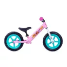 Mancs Őrjárat Futóbicikli 11" Acél Rózsaszín/Türkiz