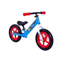 Mancs Őrjárat Futóbicikli 11" Acél Kék/Piros