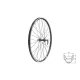 Fűzött első kerék KLS DRAFT V-brake F, 26", black