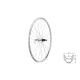 Fűzött hátsó kerék KLS DRAFT V-brake R, 28/29", silver