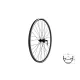 Fűzött Első Kerékpár Kerék Kls Draft Dsc 23 F, 26", Black