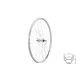Fűzött Első Kerékpár Kerék Kls Draft V-Brake F, 28/29", Silver 19Mm