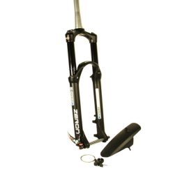   Suntour Villa Kerékpárba 27,5 Teleszkópos A-Head Taper 1-1/8-1,5X250mm 150mm Zeron35-Boos -Rl-R-15Qlc32-110 Matt Fekete