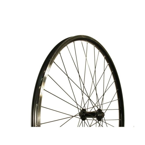 Kerékpár Kerék 27,5-Es Első Duplafalu Mach1 Fekete Felni Menetes Teng.Alu Agy Duster Hobby V-Fék