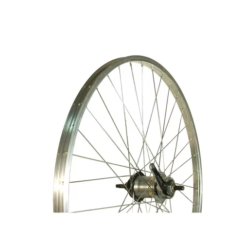 Kerékpár Kerék 26-Os Hátsó SzimplaFalu Remerx Ezüst Felni Menetes Shimano Nexus 3 Kontrás Agy
